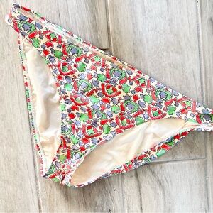 Tori Burch Costa Printed Hipster Bikini bottoms  size large